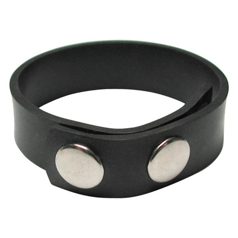 KinkLab 3 Snap Rubber Cock Ring